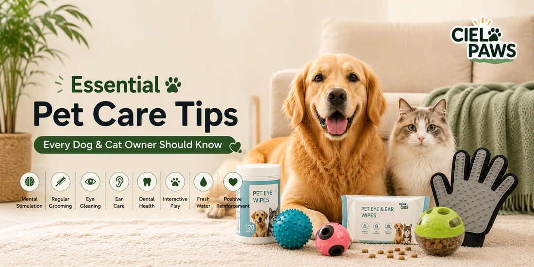 Essential Pet Care Tips for Dogs & Cats